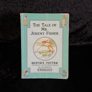 The Tale of Mr. Jeremy Fisher by Beatrix Potter | 1991 | VTG Paperback Classic